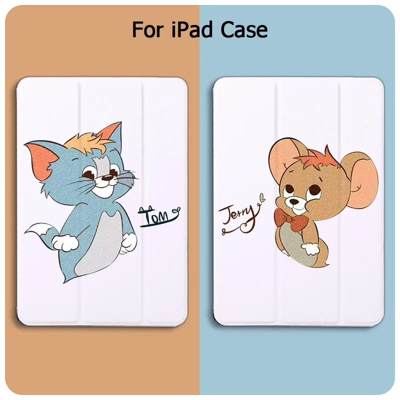 For iPad Air 2 3 Case Ton Jerry For iPad Pro 11-inch Case 2020 Tablet Case Auto Sleep Wake For iPad Mini 5 PU Protect Skin Cases
For iPad Air 2 3 Case Ton Jerry For iPad Pro 11-inch Case 2020 Tablet Case Auto Sleep Wake For iPad Mini 5 PU Protect Skin Cases
