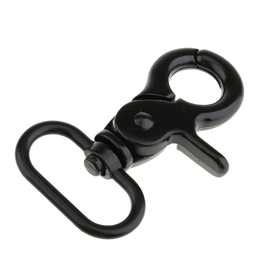 2pcs Bag Clasps Lobster Swivel Trigger Clips Snap Hook Black 2pcs Bag Clasps Lobster Swivel Trigger Clips Snap Hook Black