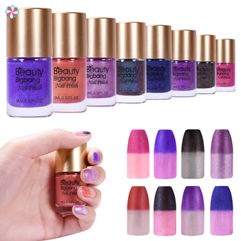 Beautybigbang 9ml Temperature Color-changing Nail Polish Gradient Glitter Nail Lacquercy
Beautybigbang 9ml Temperature Color-changing Nail Polish Gradient Glitter Nail Lacquercy