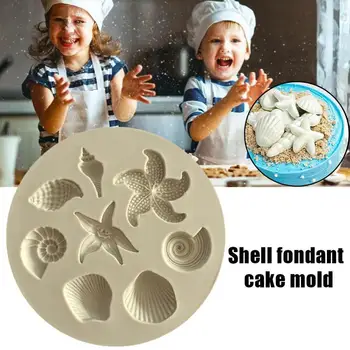 1PC Sea Shell Conch Silicone Cake Molds DIY Fondant Cake Decorating Tools Gumpaste Chocolate Candy Soap Clay Moulds
1PC Sea Shell Conch Silicone Cake Molds DIY Fondant Cake Decorating Tools Gumpaste Chocolate Candy Soap Clay Moulds