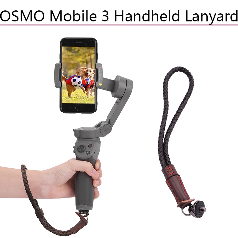PU Leather Wrist Strap Safety String Hand Grip Sling Protection for DJI Osmo Mobile 3 Handheld Lanyard with Base Accessories
PU Leather Wrist Strap Safety String Hand Grip Sling Protection for DJI Osmo Mobile 3 Handheld Lanyard with Base Accessories