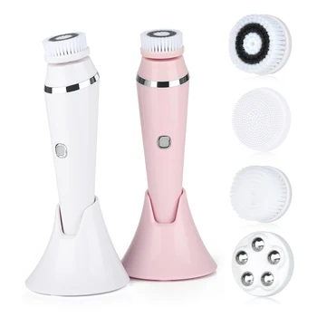 4 In 1 Facial Cleansing Brush Sonic Vibration Mini Face Cleaner Waterproof Deep Pore Cleaning Machine Electric Face Massage
4 In 1 Facial Cleansing Brush Sonic Vibration Mini Face Cleaner Waterproof Deep Pore Cleaning Machine Electric Face Massage
