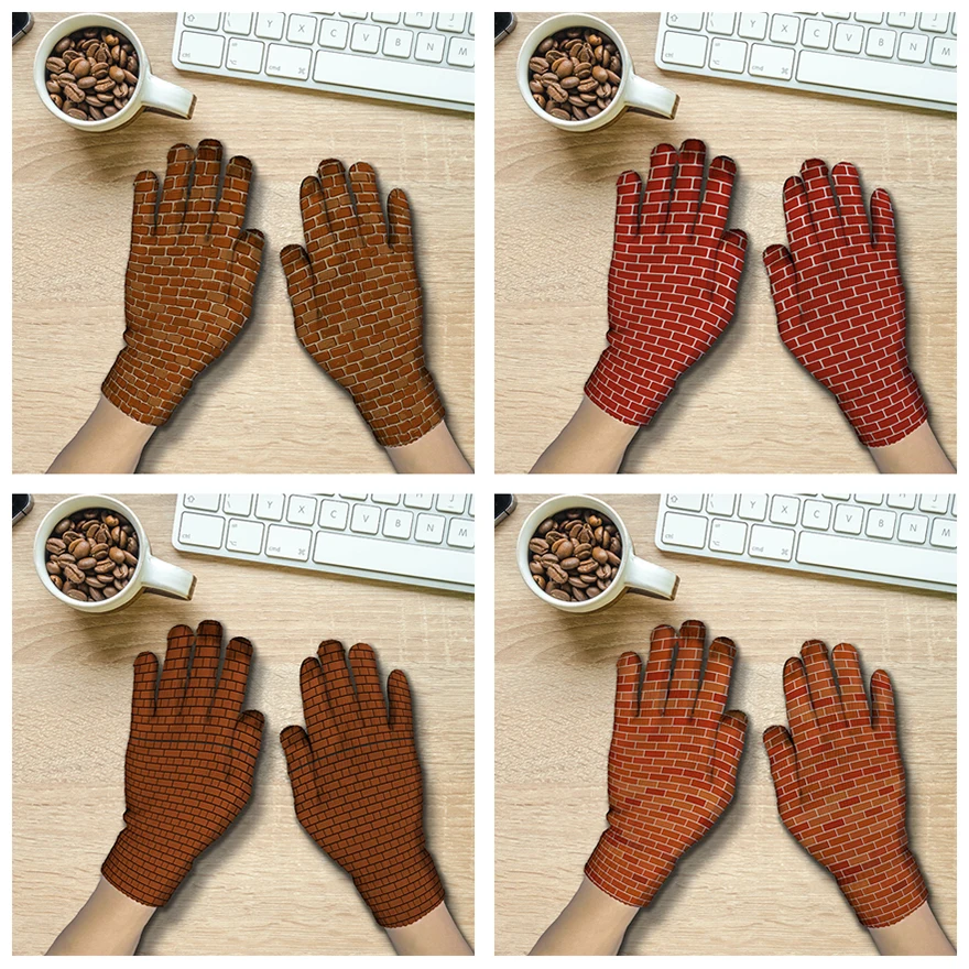 Retro Brick Pattern 3d Printed Women Gloves Fashion Winter Warm Touch Screen Men Gloves Unisex Autumn Casual Work Gloves
Retro Brick Pattern 3d Printed Women Gloves Fashion Winter Warm Touch Screen Men Gloves Unisex Autumn Casual Work Gloves