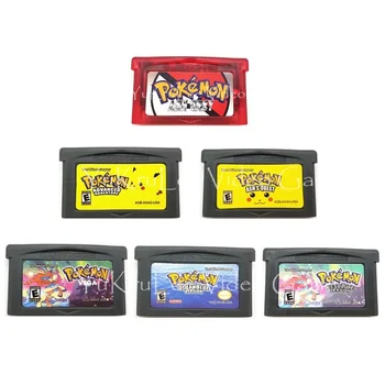 PokeSeries Ash Grey 32 Bit Video Game Cartridge Concole Card for Nintendo GBA Series Consoles English Language
PokeSeries Ash Grey 32 Bit Video Game Cartridge Concole Card for Nintendo GBA Series Consoles English Language