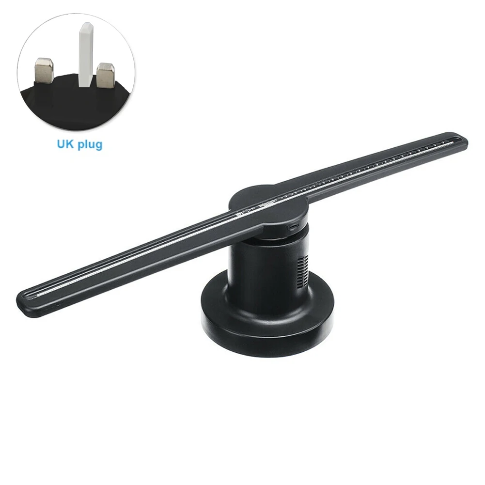 High Resolution Clear Image Cinemas Easy Install Holographic Projector Display Fan Black 3D Portable 224 LED Advertising Machine
High Resolution Clear Image Cinemas Easy Install Holographic Projector Display Fan Black 3D Portable 224 LED Advertising Machine