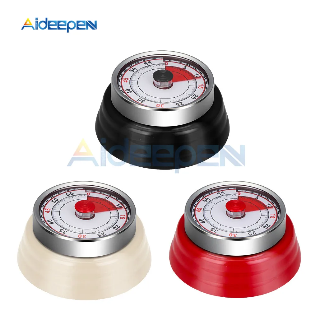 Mechanical Kitchen Timer Magnet Round Shape 60 Minutes Novelty Count Up Countdown Cooking Clock Alarm Time Reminder
Mechanical Kitchen Timer Magnet Round Shape 60 Minutes Novelty Count Up Countdown Cooking Clock Alarm Time Reminder