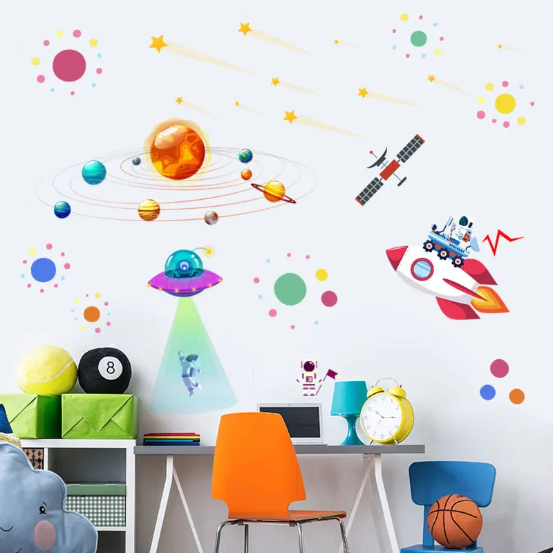 3d Universe Space Wall Decals Star Planet Vinyl Wall Sticker Nursery Decor Space Adventure Decals Vinyl Mural Kids Room Wall Art
3d Universe Space Wall Decals Star Planet Vinyl Wall Sticker Nursery Decor Space Adventure Decals Vinyl Mural Kids Room Wall Art