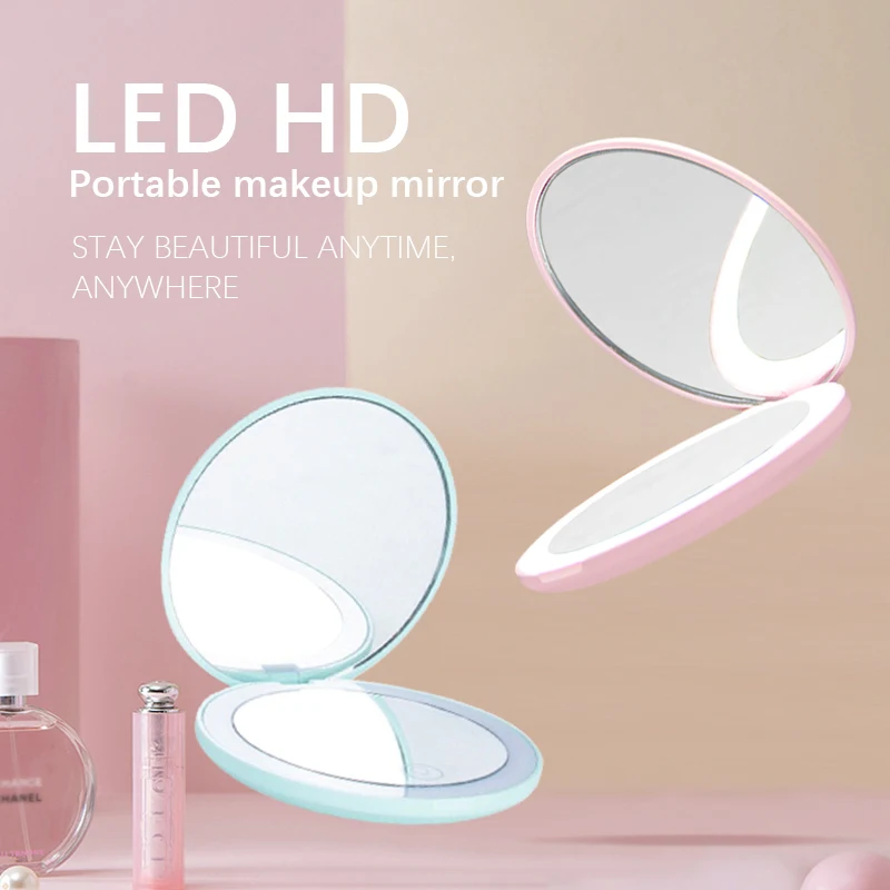 3kinds multi function mirror mini hand Makeup mirror with led light Dressing table mirror beauty ring light mirror Beauty Tools
3kinds multi function mirror mini hand Makeup mirror with led light Dressing table mirror beauty ring light mirror Beauty Tools