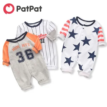 PatPat 2020 New Spring and Autumn Baby Striped Numbers Jumpsuits for Baby Boy casual Numbers Jumpsuits
PatPat 2020 New Spring and Autumn Baby Striped Numbers Jumpsuits for Baby Boy casual Numbers Jumpsuits
