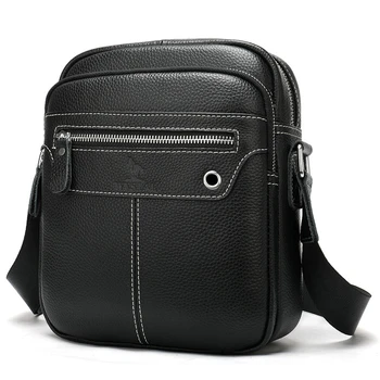 Men's Shoulder Bag Men's Cow Leather Bag For Men Messenger Bags Flap Zipper Designer Male Solid Crossbody Handbags Black
Men's Shoulder Bag Men's Cow Leather Bag For Men Messenger Bags Flap Zipper Designer Male Solid Crossbody Handbags Black