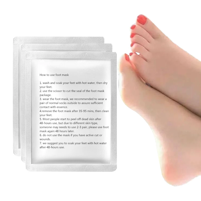 9pair Foot Peeling Mask Renewal for Legs Remove Dead Skin Smooth Exfoliating Socks Care Pedicure | Красота и здоровье
