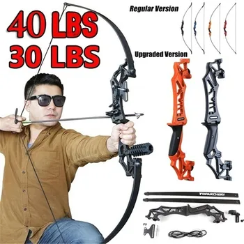 Hunting Bow 40/30 Lbs Powerful Straight Pull Bow Single Needle Sight Hunting Recurve Compound Bow Archery (No Arrows)
Hunting Bow 40/30 Lbs Powerful Straight Pull Bow Single Needle Sight Hunting Recurve Compound Bow Archery (No Arrows)