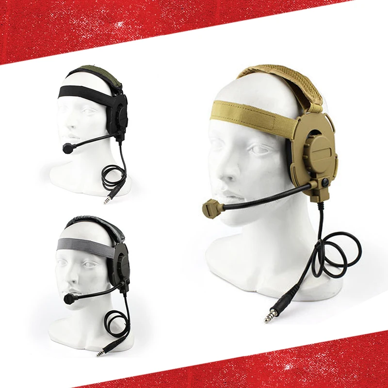 Tactical Headset CS Headphone Helmet Communication CS Army Tactical Hunting Shooting Headsets Ear Protector Wargame Headphone
Tactical Headset CS Headphone Helmet Communication CS Army Tactical Hunting Shooting Headsets Ear Protector Wargame Headphone