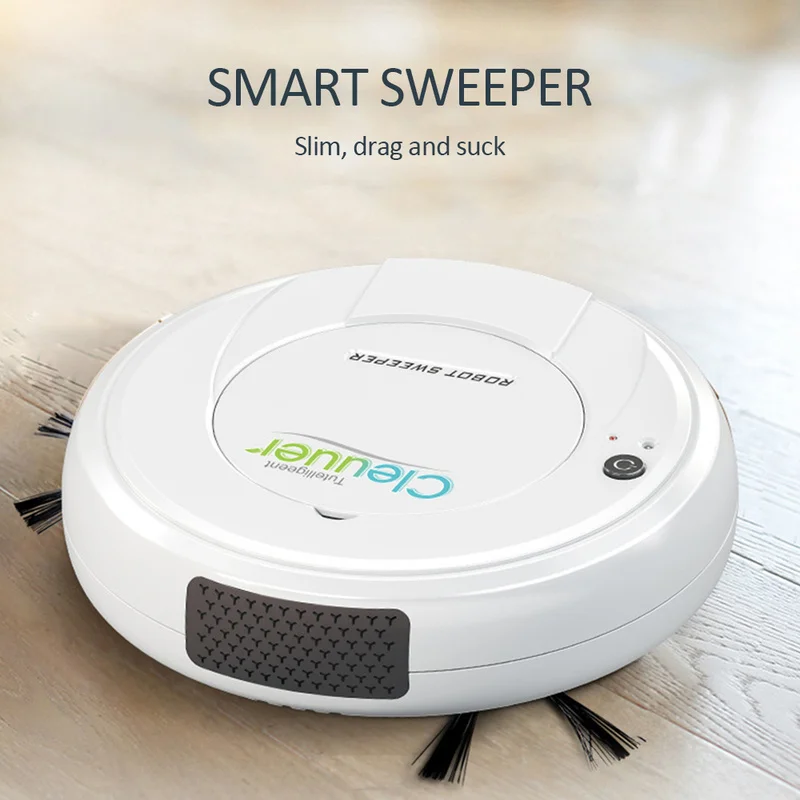 USB Smart Charging Vacuum Cleaners Sweeping Robot Automatic Cleaning Machine Robot Vacuum Cleaner Mopping Robot Mop for Home
USB Smart Charging Vacuum Cleaners Sweeping Robot Automatic Cleaning Machine Robot Vacuum Cleaner Mopping Robot Mop for Home