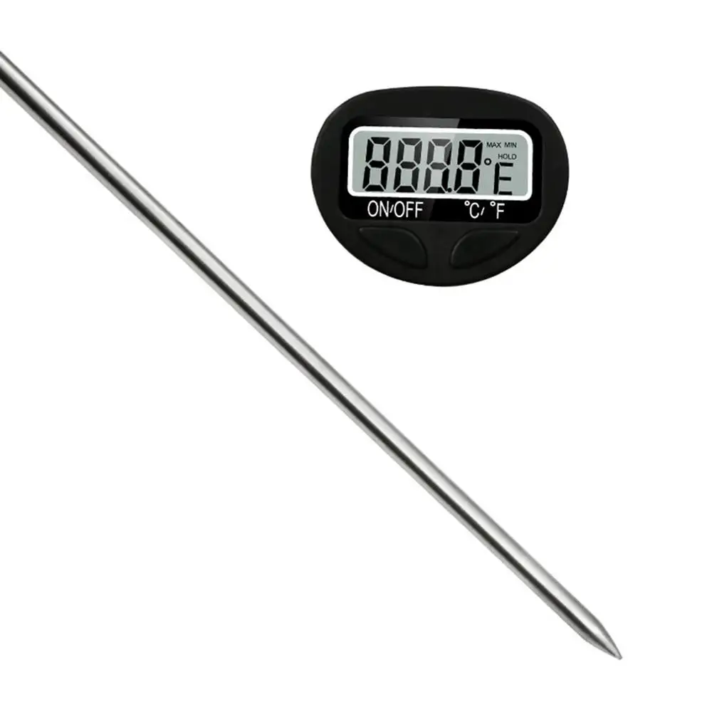 Food Thermometer Kitchen Food Cooking Thermometer Digital Instant Read Meat Thermometer for Barbecue Baking Milk Powder Water
Food Thermometer Kitchen Food Cooking Thermometer Digital Instant Read Meat Thermometer for Barbecue Baking Milk Powder Water