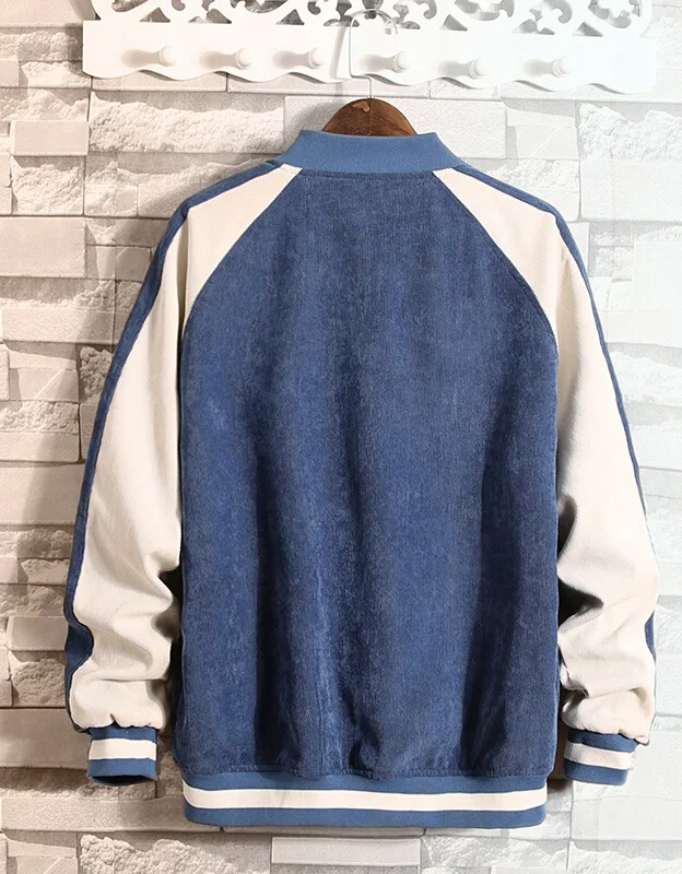 MEN'S Coat Autumn Korean-style Trend Jacket Slim Fit Handsome Baseball Male STUDENT'S Clothes Blue L
MEN'S Coat Autumn Korean-style Trend Jacket Slim Fit Handsome Baseball Male STUDENT'S Clothes Blue L
