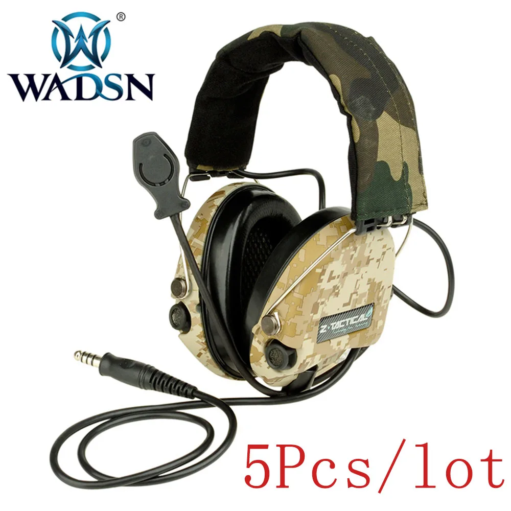 5Pcs/lot WADSN Z-TAC Anti-noise Earphone zSordin Tactical Headset(Official Version) Hunting Airsoft Headphone Z111
5Pcs/lot WADSN Z-TAC Anti-noise Earphone zSordin Tactical Headset(Official Version) Hunting Airsoft Headphone Z111