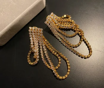 Timeless Wonder Glam Zirconia Tassel Drop Statement Earrings Women Fancy Jewelry Gothic Boho Top Runway Designer Party Ins 3592
Timeless Wonder Glam Zirconia Tassel Drop Statement Earrings Women Fancy Jewelry Gothic Boho Top Runway Designer Party Ins 3592