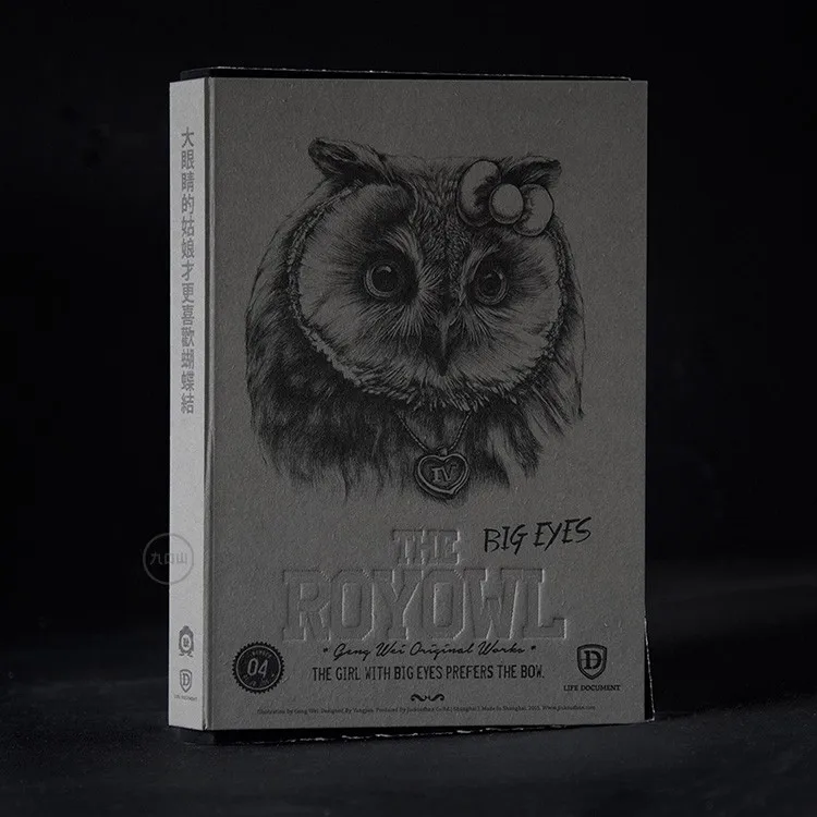 The Owl Series Limited Edition B5 Sketchbook 268P Thick Blank Paper Notebook Gift
The Owl Series Limited Edition B5 Sketchbook 268P Thick Blank Paper Notebook Gift