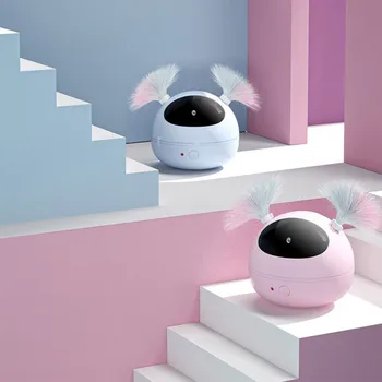 Electronic Motion Cat Feather Infrared Toy Flutter Rotating Interactive Puzzle Smart Pet Cat Ball Cat Teaser Toys For Kitten B
Electronic Motion Cat Feather Infrared Toy Flutter Rotating Interactive Puzzle Smart Pet Cat Ball Cat Teaser Toys For Kitten B