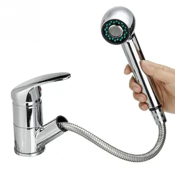 Mixer Tap Bathroom Basin Modern Spout Brass 360 Rotatable Sink With Pull Out Sprayer Kitchen Faucet Hot Cold Water Easy Install
Mixer Tap Bathroom Basin Modern Spout Brass 360 Rotatable Sink With Pull Out Sprayer Kitchen Faucet Hot Cold Water Easy Install