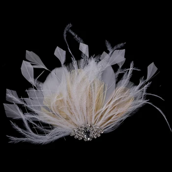 Bridal Wedding Race Feather Fascinator Diamante Hair Clip Headpiece Decor
Bridal Wedding Race Feather Fascinator Diamante Hair Clip Headpiece Decor