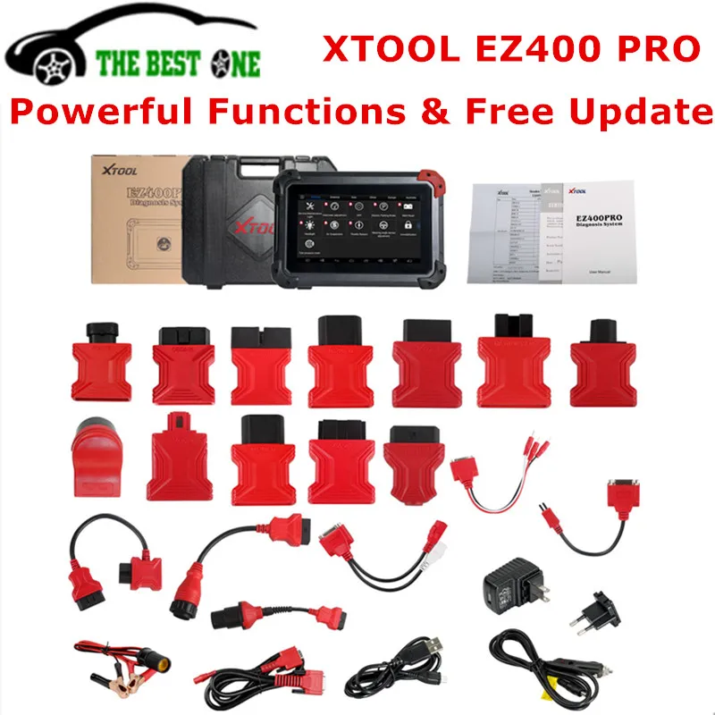 Original XTOOL EZ400 PRO WIFI Key Programmer+Mileage Corrention Full System Diagnostic Car Scanner Free Update Online EZ400 Replace XTOOL PS2 GDS
Original XTOOL EZ400 PRO WIFI Key Programmer+Mileage Corrention Full System Diagnostic Car Scanner Free Update Online EZ400 Replace XTOOL PS2 GDS