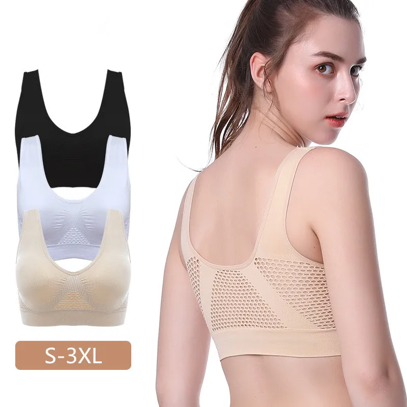 S-3XL Sexy Bra with Removable Pads Seamless Push Up Sleeping Bra Wireless Shockproof Adjustable Underwear Breathable Lingerie
S-3XL Sexy Bra with Removable Pads Seamless Push Up Sleeping Bra Wireless Shockproof Adjustable Underwear Breathable Lingerie
