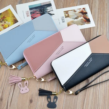 New Pu Women Wallet Best Design Big Capacity Fashion Wallet Female Girls Card Holder Phone Pocket Purse Long Clutch Coin Purse 
New Pu Women Wallet Best Design Big Capacity Fashion Wallet Female Girls Card Holder Phone Pocket Purse Long Clutch Coin Purse