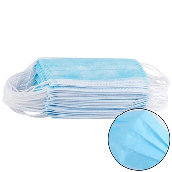 10Pcs Non Woven Disposable Face Mask 3 Layer Earloop Air Pollution Protection Anti-Dust Face Masks
10Pcs Non Woven Disposable Face Mask 3 Layer Earloop Air Pollution Protection Anti-Dust Face Masks