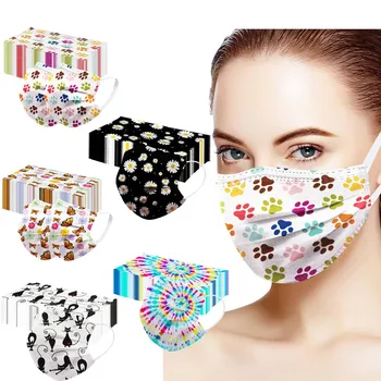 Fast Delivery Masque 50/100PCS Máscara Unisex Printed Soft Masks For Adults 3-Layer Face Masks Bandage Within 24 Hours
Fast Delivery Masque 50/100PCS Máscara Unisex Printed Soft Masks For Adults 3-Layer Face Masks Bandage Within 24 Hours