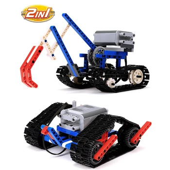 339Pcs/Set 2-In-1 Power Machinery Electric Building Blocks DIY Excavator Crawler Robot Bricks
339Pcs/Set 2-In-1 Power Machinery Electric Building Blocks DIY Excavator Crawler Robot Bricks