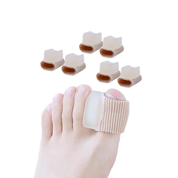 Gel Toe Spacer Separators, Bunion Corrector for Overlapping Toe,Fiber Toe Spacers with Soft Gel Lining for Hallux & Bunion Pain
Gel Toe Spacer Separators, Bunion Corrector for Overlapping Toe,Fiber Toe Spacers with Soft Gel Lining for Hallux & Bunion Pain
