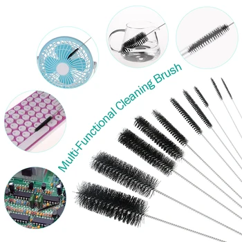 10pcs Nylon Tube Brushes Practical Jar Brushes Pipe Cleaning Tool Cleaning Brushes for Jewelry
10pcs Nylon Tube Brushes Practical Jar Brushes Pipe Cleaning Tool Cleaning Brushes for Jewelry