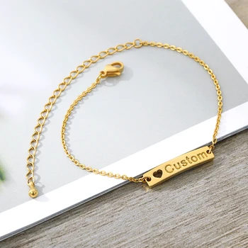 Custom Baby Name Bracelet Stainless Steel Adjustable Baby Toddler Child ID Bracelet-Personalized Girl Boy Birthday Gift BFF
Custom Baby Name Bracelet Stainless Steel Adjustable Baby Toddler Child ID Bracelet-Personalized Girl Boy Birthday Gift BFF