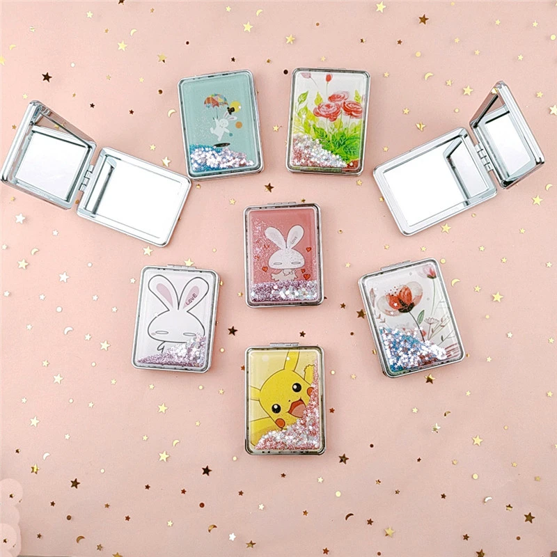 Quicksand Sequins Makeup Mirrors Girls Mini Portable Cosmetic Mirror Compact Pocket Features Fantasy Starry Gold Glitter
Quicksand Sequins Makeup Mirrors Girls Mini Portable Cosmetic Mirror Compact Pocket Features Fantasy Starry Gold Glitter
