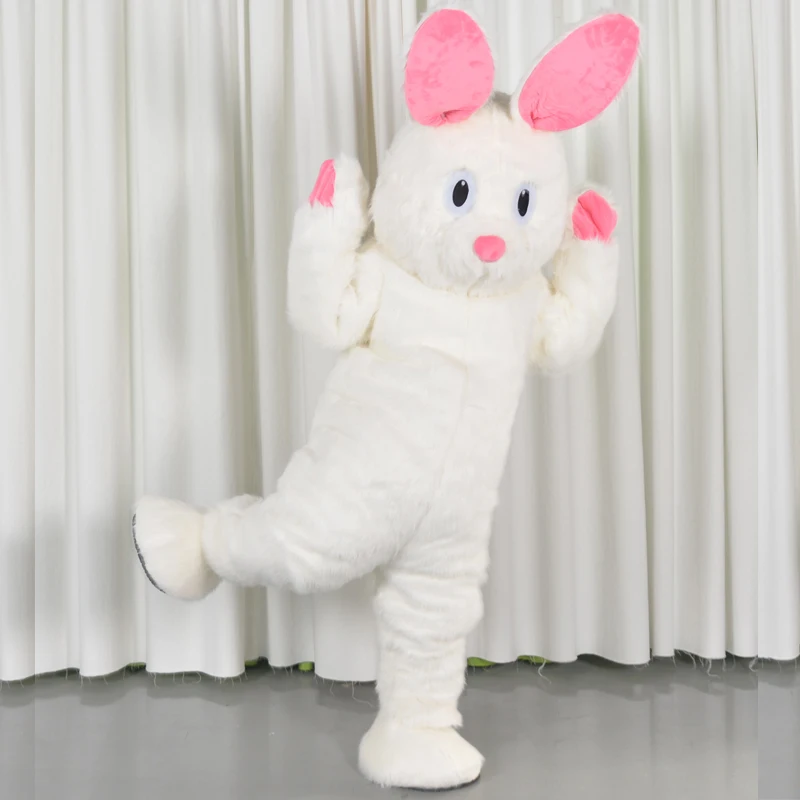 

Plush Adult Easter Bunny Rabbit Animal Mascot Fancy Dress Costume Jumpsuit Easter Event Party Easters Cute Furry Cloth