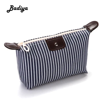 Waterproof Cosmetic Bag Striped Dumpling Bag for Travel Multifunction Foldable Wash Bags Ladies Organizer Toiletry Makeup Bags 
Waterproof Cosmetic Bag Striped Dumpling Bag for Travel Multifunction Foldable Wash Bags Ladies Organizer Toiletry Makeup Bags