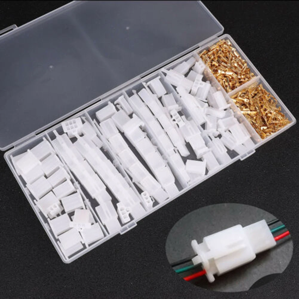 380Pcs/set Car Motorcycle Electrical 2.8mm 2 3 4 6 Pin Wire Terminal Connector Fixed Hook Male Female Connectors Terminals
380Pcs/set Car Motorcycle Electrical 2.8mm 2 3 4 6 Pin Wire Terminal Connector Fixed Hook Male Female Connectors Terminals