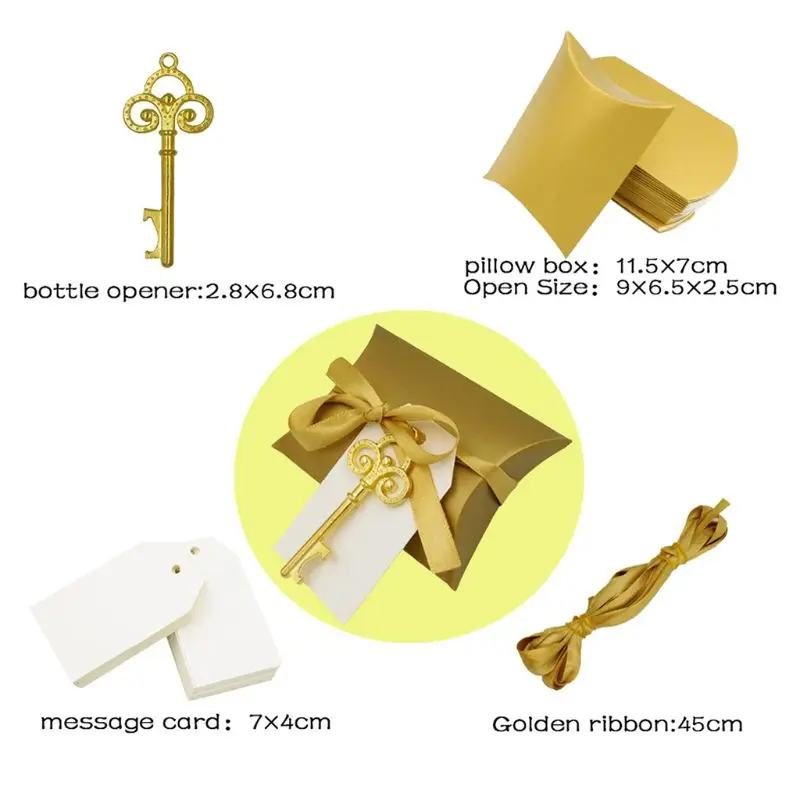 10 Pcs/Set New Creative Bottle Openers With Candy Box Key Paper Tag Ribbon For Wedding Party Festive Souvenir Gift Supply
10 Pcs/Set New Creative Bottle Openers With Candy Box Key Paper Tag Ribbon For Wedding Party Festive Souvenir Gift Supply