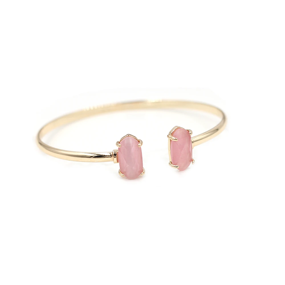 2019 July New Arrival Cute Many Aspects Small Oval Cats Eye Inlay Bracelets Oval Mulit Color Adjustable Copper Women's Bangles
2019 July New Arrival Cute Many Aspects Small Oval Cats Eye Inlay Bracelets Oval Mulit Color Adjustable Copper Women's Bangles