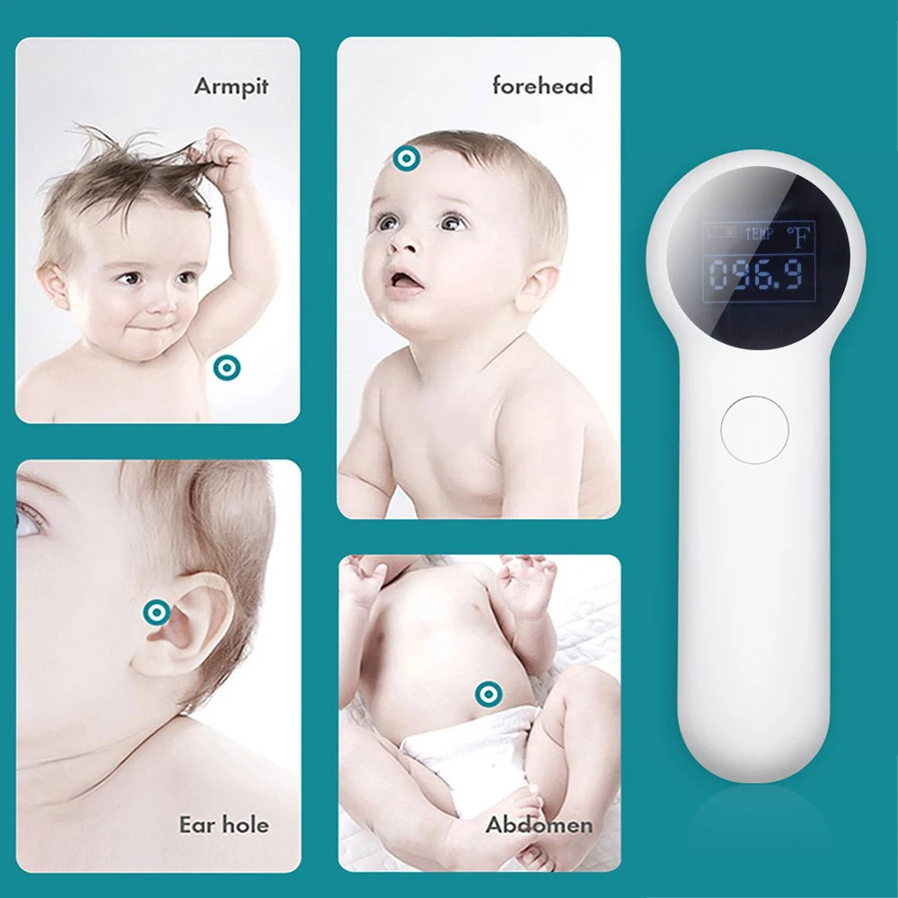 2 Kinds of Handheld Digital Forehead Thermometer Non-contact IR Infrared Thermometer Body/Object Temperature Measurement Meter
2 Kinds of Handheld Digital Forehead Thermometer Non-contact IR Infrared Thermometer Body/Object Temperature Measurement Meter