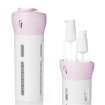 Creative 4 In 1 Portable Travel Cosmetic Bottle 4-in-1 Refillable Container Empty Cosmetic Containers Atomizer Perfume Container
Creative 4 In 1 Portable Travel Cosmetic Bottle 4-in-1 Refillable Container Empty Cosmetic Containers Atomizer Perfume Container