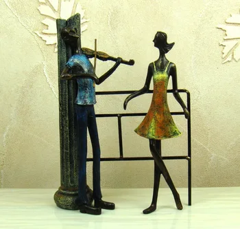 RETRO WROUGHT IRON ART PROPOSAL LOVERS FIGURINE ABSTRACTIVE RESIN VINTAGE COUPLE STATUE DECOR SOUVENIR GIFT AND CRAFT ORNAMENT
RETRO WROUGHT IRON ART PROPOSAL LOVERS FIGURINE ABSTRACTIVE RESIN VINTAGE COUPLE STATUE DECOR SOUVENIR GIFT AND CRAFT ORNAMENT
