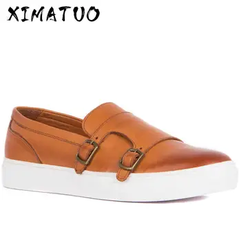 Genuine Leather Men Slippers Casual Shoes Outdoor Flat Slippers Slip On Fashion Luxury Loafers zapatos de hombre
Genuine Leather Men Slippers Casual Shoes Outdoor Flat Slippers Slip On Fashion Luxury Loafers zapatos de hombre