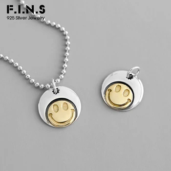 F.I.N.S Korean S925 Sterling Silver Small Pendant Necklace INS Brass Round Smile Face Pendant without Chain Women's Pendant
F.I.N.S Korean S925 Sterling Silver Small Pendant Necklace INS Brass Round Smile Face Pendant without Chain Women's Pendant