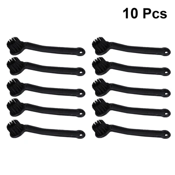 10PCS Plastic Handle Soymilk Machine Cleaning Brushes Flexible Juicer Food Processor Brushes (Black)
10PCS Plastic Handle Soymilk Machine Cleaning Brushes Flexible Juicer Food Processor Brushes (Black)