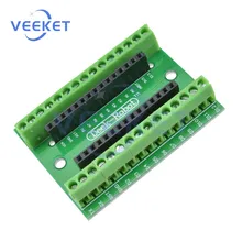 Nano V3.0 Adapter Expansion Board ATMEGA328P-AU Nano V3.0 AVR Module Nano Terminal Adapter Board for Arduino
Nano V3.0 Adapter Expansion Board ATMEGA328P-AU Nano V3.0 AVR Module Nano Terminal Adapter Board for Arduino
