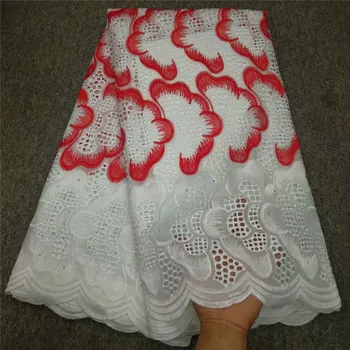 Excellent flower embroidery African cotton lace fabric for wedding dress YCH24(5yards/pc) 
Excellent flower embroidery African cotton lace fabric for wedding dress YCH24(5yards/pc)