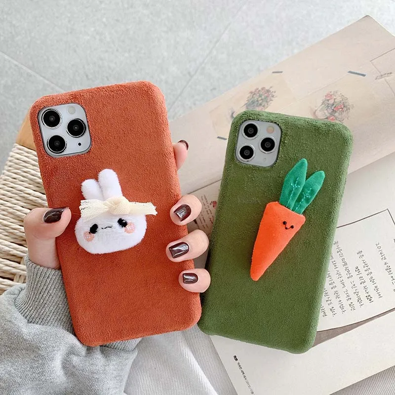 3D Lovers mobile phone case for iphone 11 Pro 7 8 plus Rabbit and carrot Cover for Apple iphone X XS XR MAX back cover
3D Lovers mobile phone case for iphone 11 Pro 7 8 plus Rabbit and carrot Cover for Apple iphone X XS XR MAX back cover